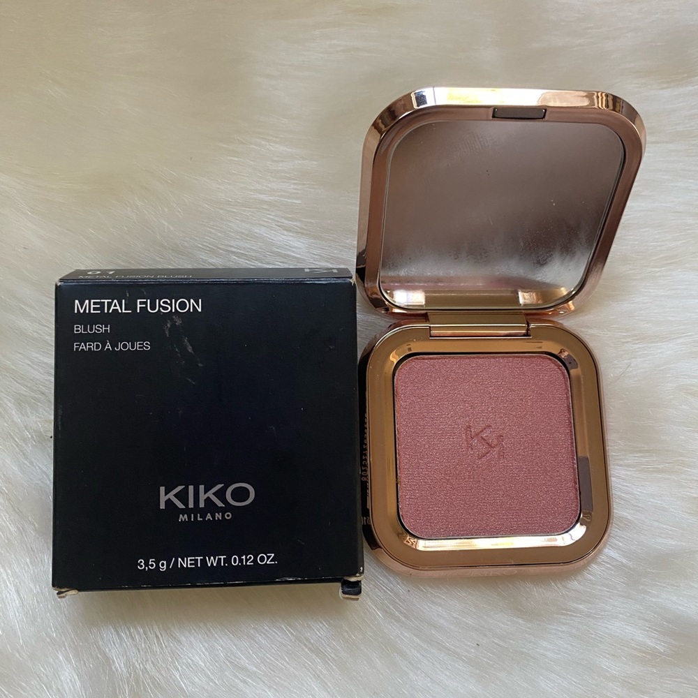 Blush Metal Fusion Kiko Milano 3.5 g/net wt. 0.12 oz